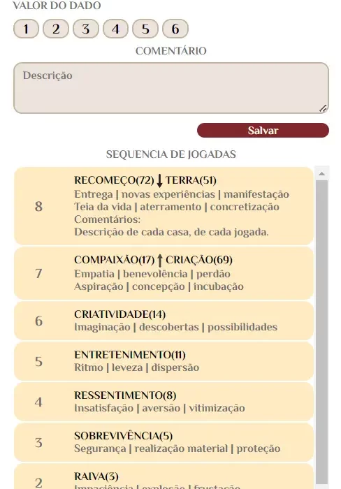 menu do jogo